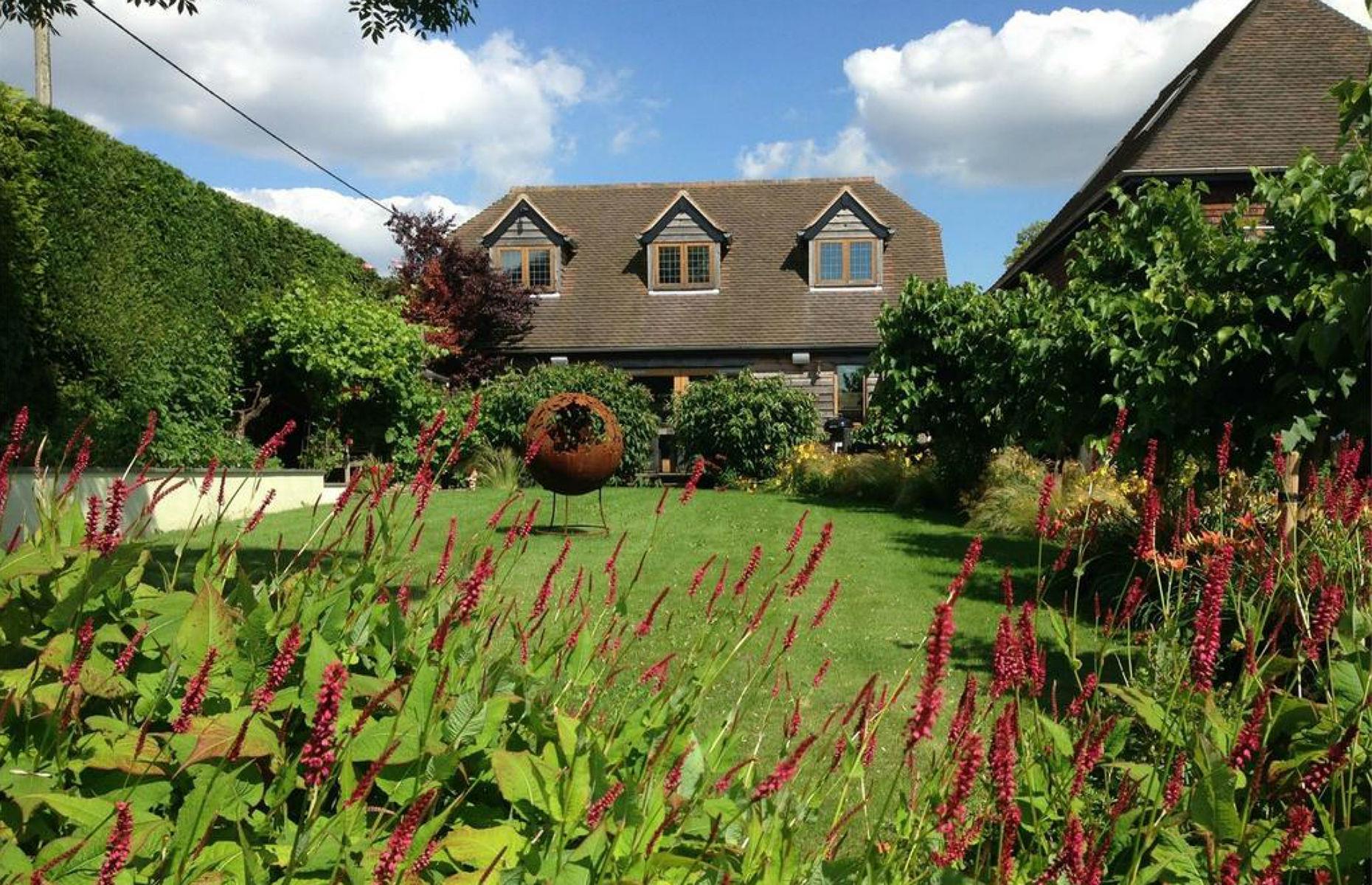 James Martin's back garden 